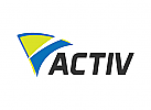 Logo, aktiv, Dreieck, Sport, Geschwindigkeit, Fitness, Symbol, Spiel, Software