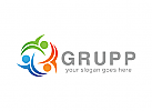 Gruppe, Menschen, union, Sport, Beratung, Logo