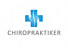 Zeichen, Signet, Logo, orthopde, chiropraktiker, physiotherapie, osteopathie