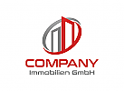 Immobilien Logo, Architektur Logo, Bau Logo