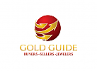 Gold Logo, Pfeile, Logo, Geld Logo