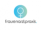 Zeichen, Zeichnung, Symbol, Signet, Logo, Weiblich, Frau, Frauenarzt