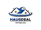 , Zeichen, Immobilien Logo, Grundstcke, Architektur, Bau, Haus, Immobilienmakler, Makler, Dachdecker Logo