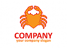 Krabben Logo, Meer Logo, Kche Logo