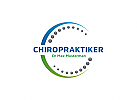 ko, Zeichen, zweifarbig, Natur, Physiotherapie, Arztpraxis, Chiropraktiker Logo