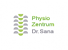 , Wirbelsule abstrakt, Physiotherapie, Logo