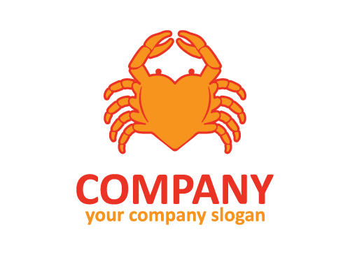 Krabben Logo, Meer Logo, Kche Logo