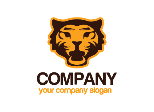 Tier Logo, Tiger logo, Kraft logo, Sport logo