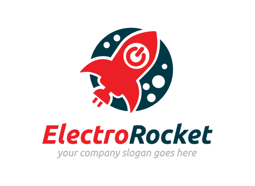 Rakete, Mond,Strom, Energie, Programmierung, Computer, Logo