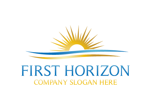 Horizont, Sonne, Meer, Tourismus, Urlaub, Hotel, Spa, Logo