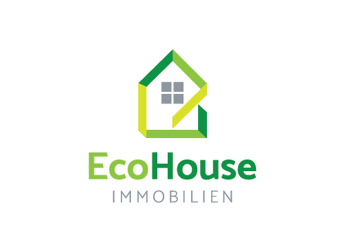 Logo kologie, Haus, Bau, Energie, Recycling
