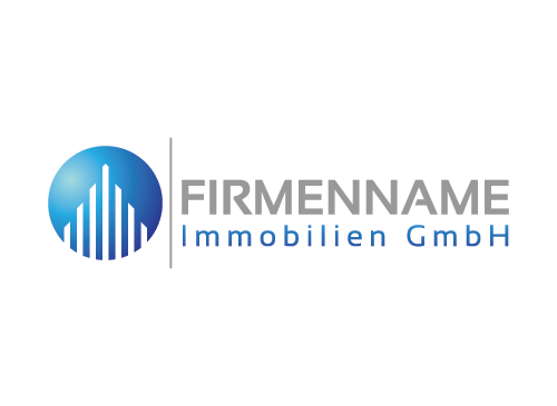 Immobilien Logo, Bau Logo