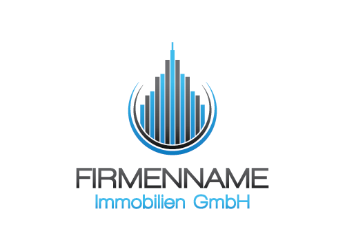 Immobilien Logo, Architektur Logo, Bau Logo