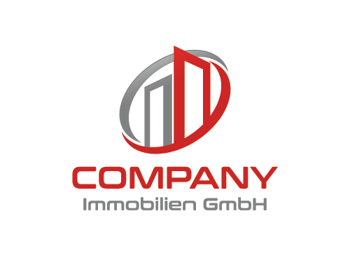 Immobilien Logo, Architektur Logo, Bau Logo