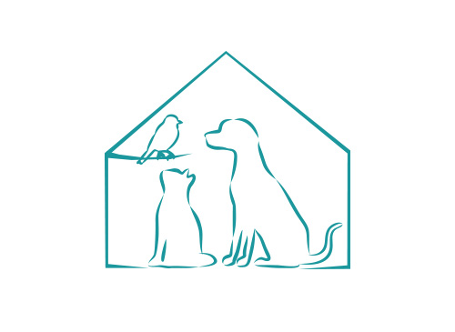 , Katze, Hund, Vogel, Tierarzt, Logo