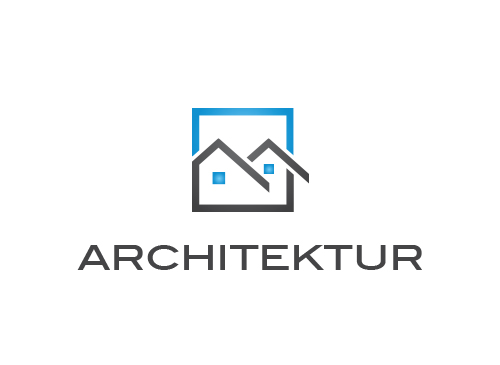 Zeichen, Signet, Logo, Haus, Dach, Architektur, Immobilien