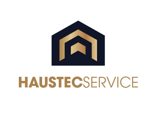 Zeichen, zweifarbig, Technik, Immobilie, Haus, Haustechnik, Service, Logo