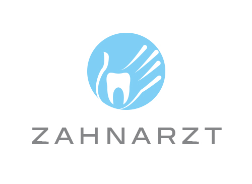 Zhne, Zahnrzte, Zahnarztpraxis, Zahnarzt, Zahn, Logo, Hand