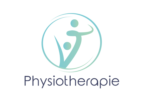 , Zwei Menschen, Physiotherapie Logo