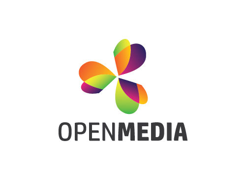 Medien, bunt, Fotografie Logo