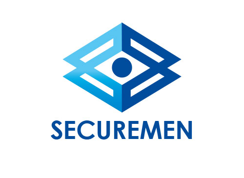 Security Logo, Mensch Logo, Auge Logo