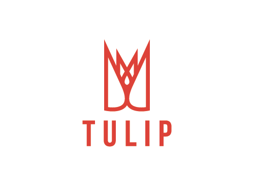 Tulpe Logo, Krone, Vertrauen, Rat, Halten, Hotel