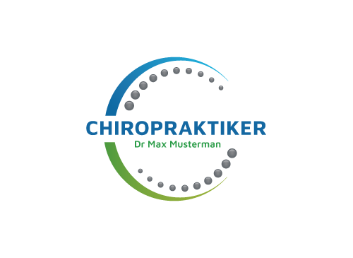 ko, Zeichen, zweifarbig, Natur, Physiotherapie, Arztpraxis, Chiropraktiker Logo