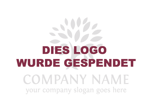 Baum Logo, Menschen, Gruppen, Kinder