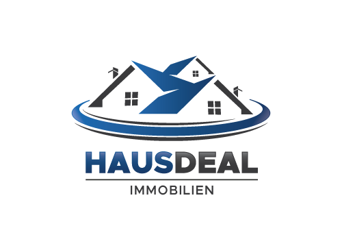 O Zeichen Immobilien Logo Grundstucke Architektur Bau Haus Immobilienmakler Makler Dachdecker Logo Logomarket