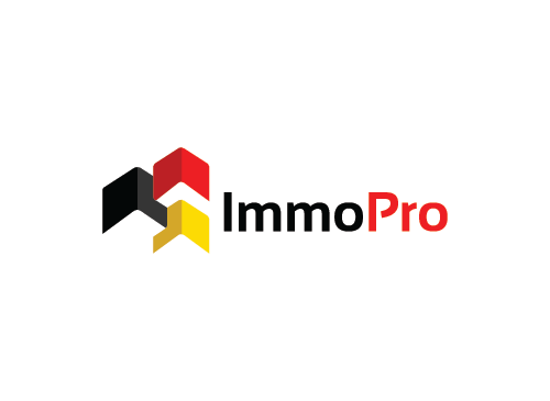 Immobilien Logo, Grundstcke , Architektur, Bau, Makler Logo