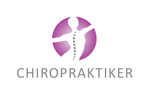 , Zeichen, Signet, Logo, orthopde, chiropraktiker, physiotherapie, osteopathie