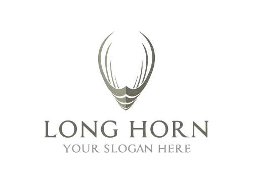 Horn, Tiere, Jagd Logo