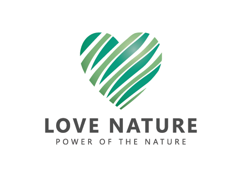 Natur Logo, Liebe, Garten Logo