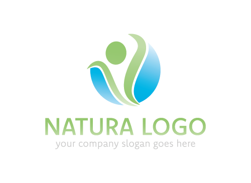 Natur, kologie, Schnheit, Person, Logo