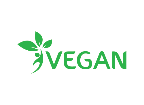 vegan, natur, kologie, bio, Essen Logo