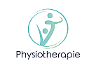 , Zwei Menschen, Physiotherapie Logo