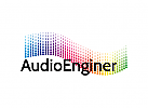 Musik, Audio, Stereo, wave, Sound, Equalizer, Radio, Lautsprecher, Sport, Tanzen, Logo