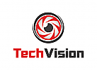 Auge Logo, Technologie, Blick, Optik, Kamera, Zoom