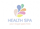 Kosmetik, Massage, Logo, Wasser, Wellness