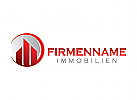 Immobilien Logo, Grundstcke , Architektur, Bau