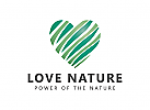 Natur Logo, Liebe, Garten Logo