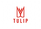 Tulpe Logo, Krone, Vertrauen, Rat, Halten, Hotel