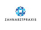 Zhne, Zahn, Zahnarztpraxis, Logo, Zahn, Prophylaxe, Brillant