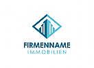 Immobilien Logo, Grundstcke , Architektur, Bau