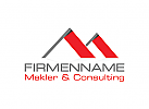 Immobilien Logo, Grundstcke , Architektur, Bau, Makler Logo