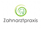 Zhne, Zahnrzte, Zahnarztpraxis, Logo, Zahnarztpraxis, Zahn, Spirale