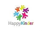 Menschen Logo, Gruppen Logo, Kinder Logo, Sozial Logo, Schule Logo