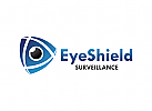 Schild Logo, Auge Logo, Sicherheit Logo