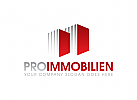 Immobilien Logo, Bau Logo, Haus Logo, Gebude Logo