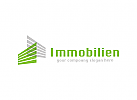 Immobilien Logo, Architektur Logo, Bau Logo